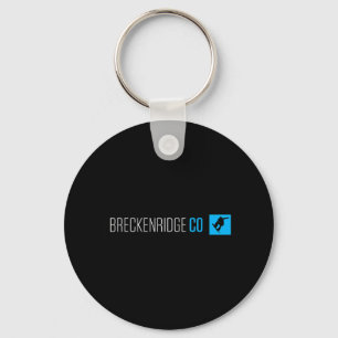 Porte-clés Breckenridge Colorado Snowboard Type