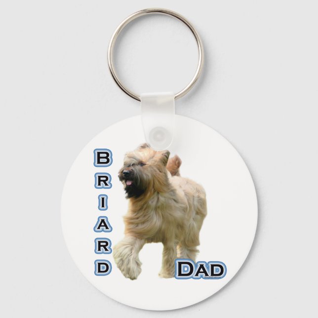 Porte-clés Briard Papa 4 - Porte - clé (Recto)