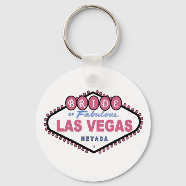 Porte-clés BRIDE Fabulous Las Vegas Porte - clé rose (Recto)