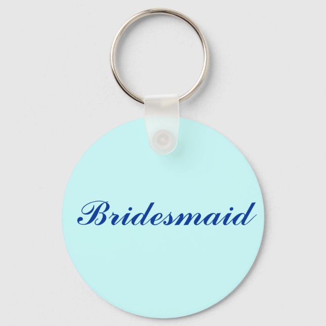 Porte-clés Bridesmaid (Recto)
