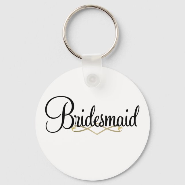 Porte-clés Bridesmaid (Recto)
