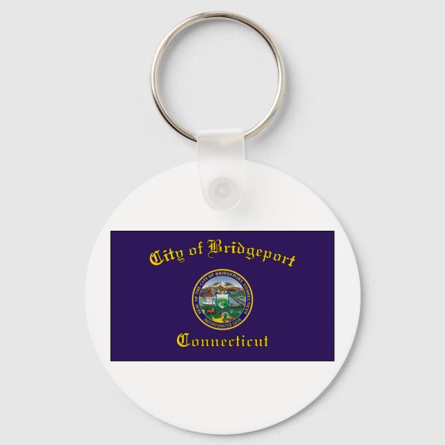 Porte-clés Bridgeport, Connecticut (Recto)
