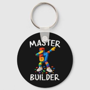 Porte-clés Briques de construction Master Builder Dabbing 67