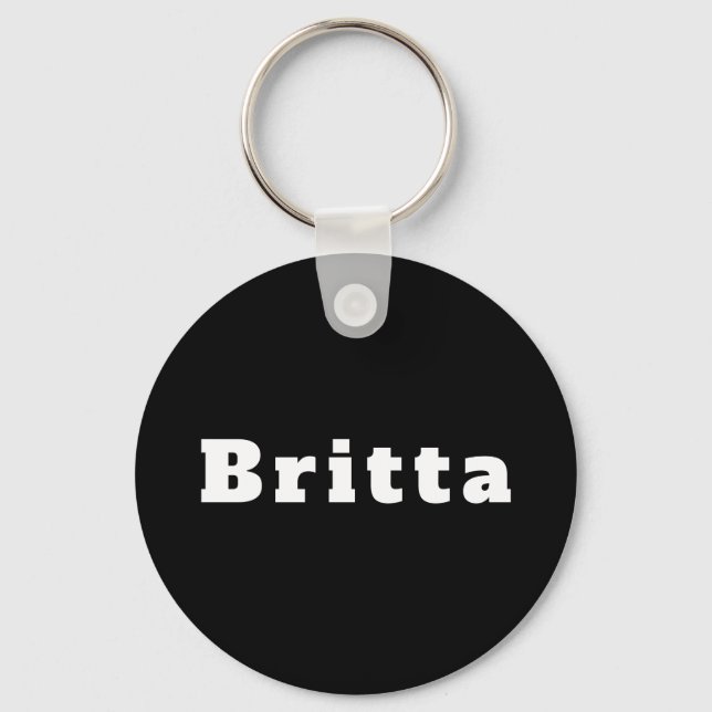 Porte-clés Britta (homonymie) (Recto)