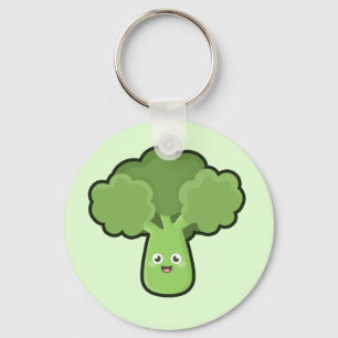 Porte-clés Brocoli de Kawaii