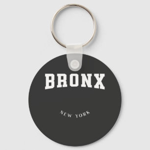 Porte-clés Bronx New York White