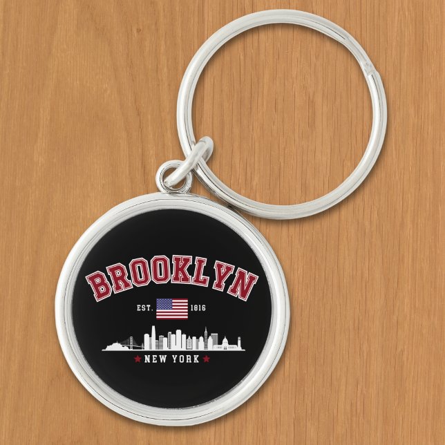 Porte-clés Brooklyn Ney York Est 1816 (Créateur téléchargé)