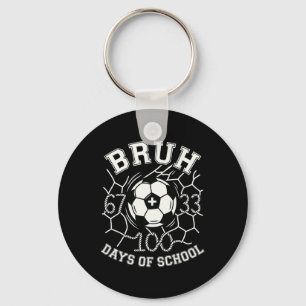 Porte-clés Bruh 67 33 100 Jours D'école Football Enfants Garç