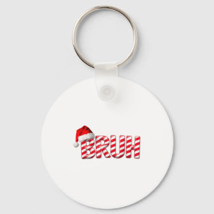 Porte-clés Bruh Sucre de canne de Noël pour les garçons Ados