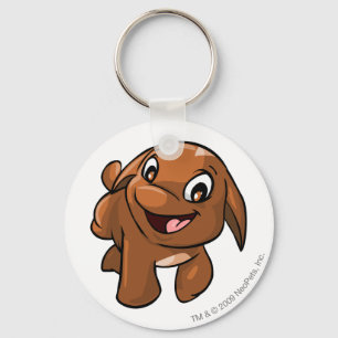 Porte-clés Brun de Poogle