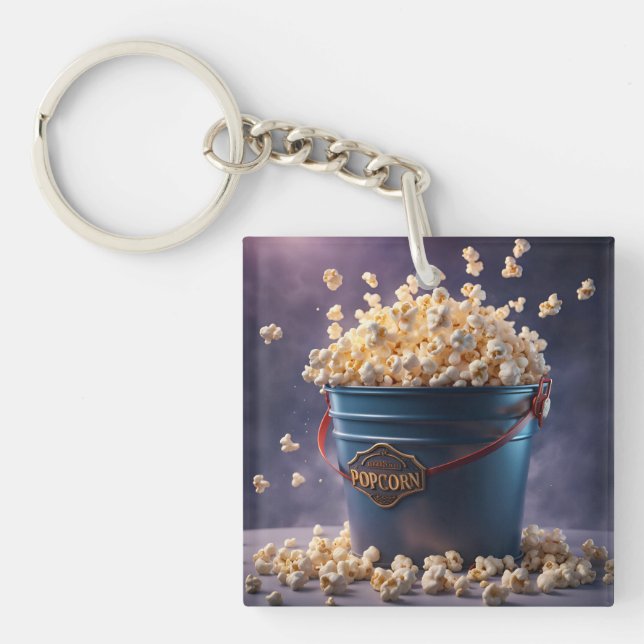 Porte-clés Bucket of Popcorn (Devant)