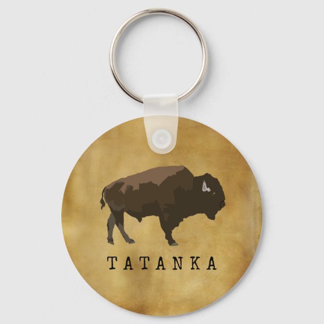 Porte-clés Buffle amérindien | Bison | Tatanka (Recto)