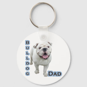 Porte-clés Bulldog Dad 4 - Porte - clé