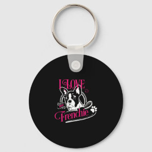 Porte-clés Bulldog - I Love My Frenchie 1