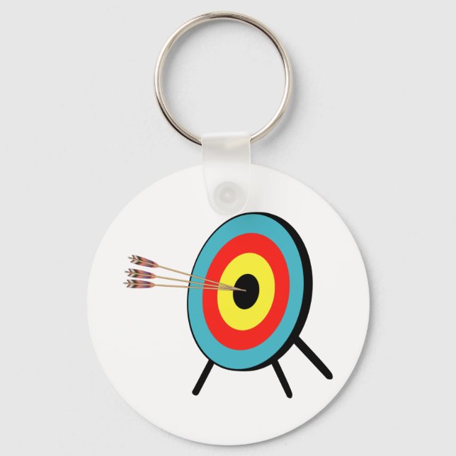 Porte-clés Bullseye à trois flèche (Recto)