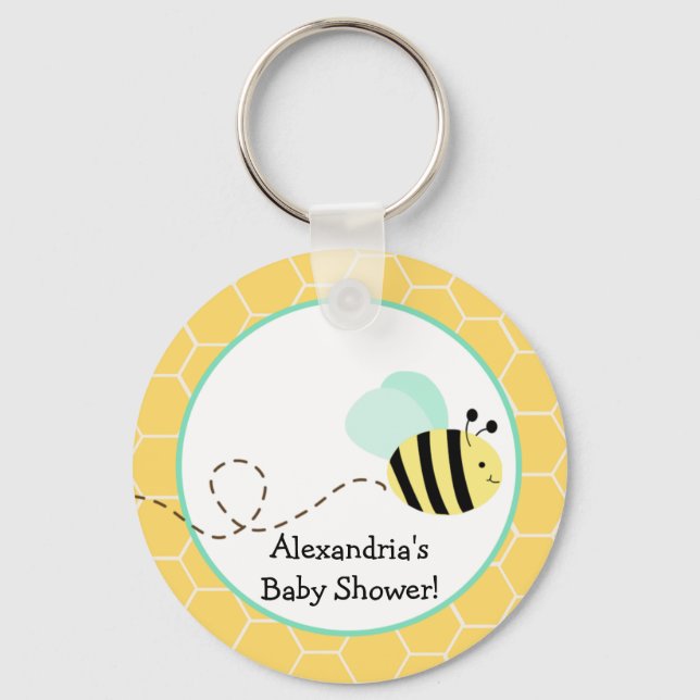 Porte-clés Bumble Bee Porte - clé personnalisé (Recto)