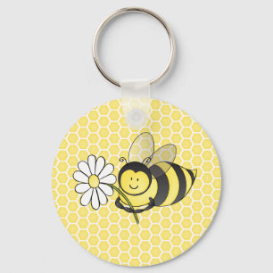 Porte-clés Bumble Bee with Daisy