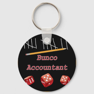 Porte-clés Bunco Accountant