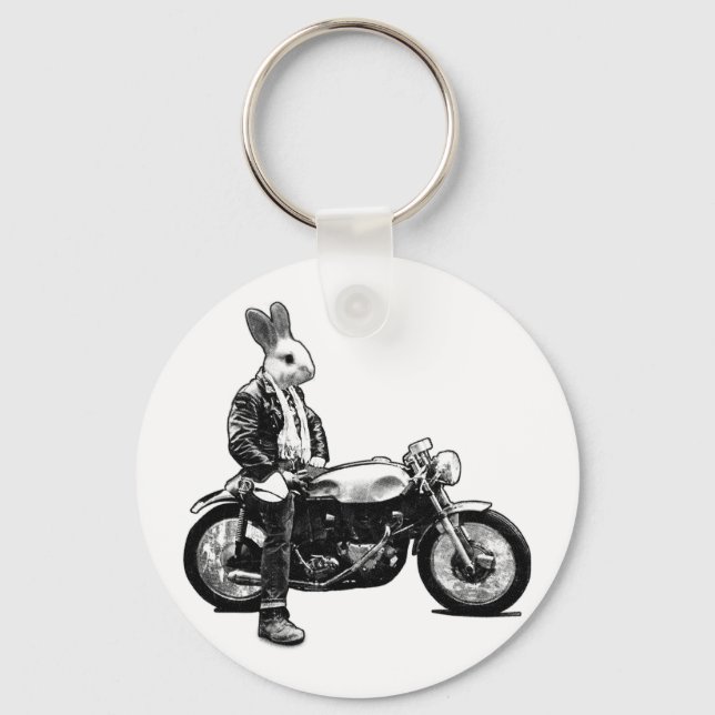 Porte-clés Bunny Biker (Recto)