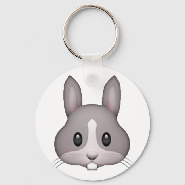 Porte-clés Bunny - Emoji (Recto)