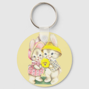 Porte-clés Bunny Girl+Boy