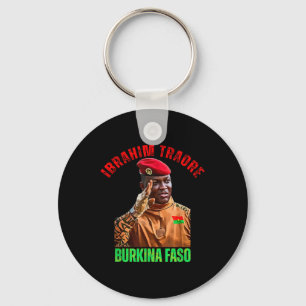 Porte-clés Burkina Faso - Ibrahim Traoré Thomas Sankara