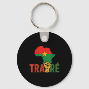 Porte-clés Burkina Faso-ibrahim Traoré _ Thomas Sankara