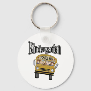 Porte-clés Bus scolaire avec enfants Gardergarten