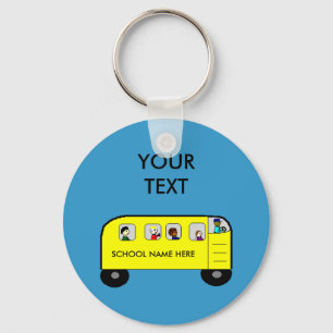 Porte-clés BUS SCOLAIRE - porte - clé