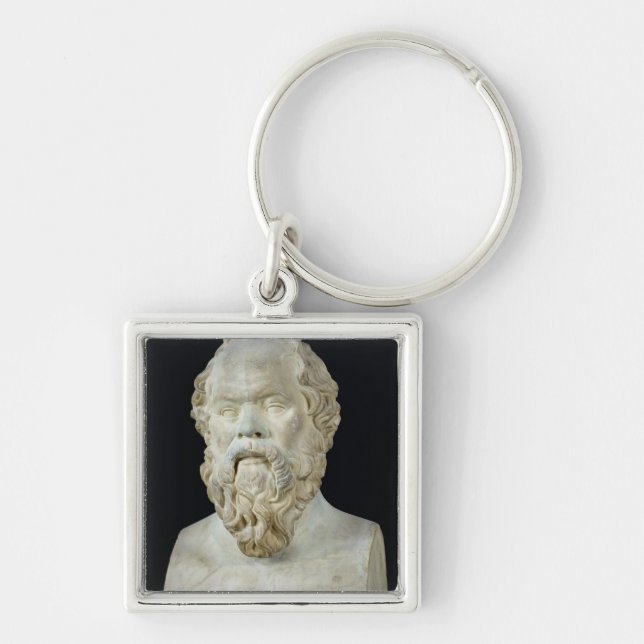 Porte-clés Buste de Socrates (Devant)