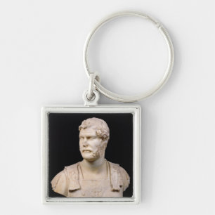 Porte-clés Buste d'empereur Hadrian trouvé en Crète