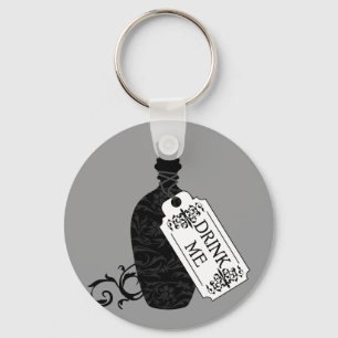Porte-clés Buvez-moi bouteille