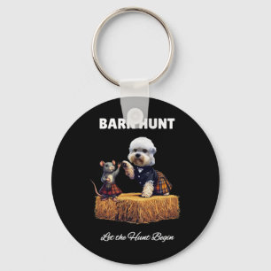 Porte-clés Byrn Hunt Lover - Jote Rat Et Dandie Dinmont Dog