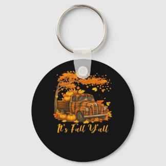Porte-clés C’est automne Y’all Citrouille arbre d’automne Hel