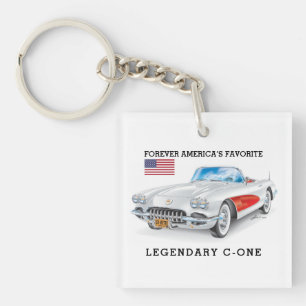 PORTE-CLÉS C-ONE AUTOMOBILE ART