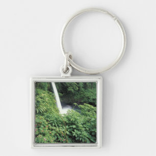 Porte-clés CA, Costa Rica. Cascade de La Paz et impatientes