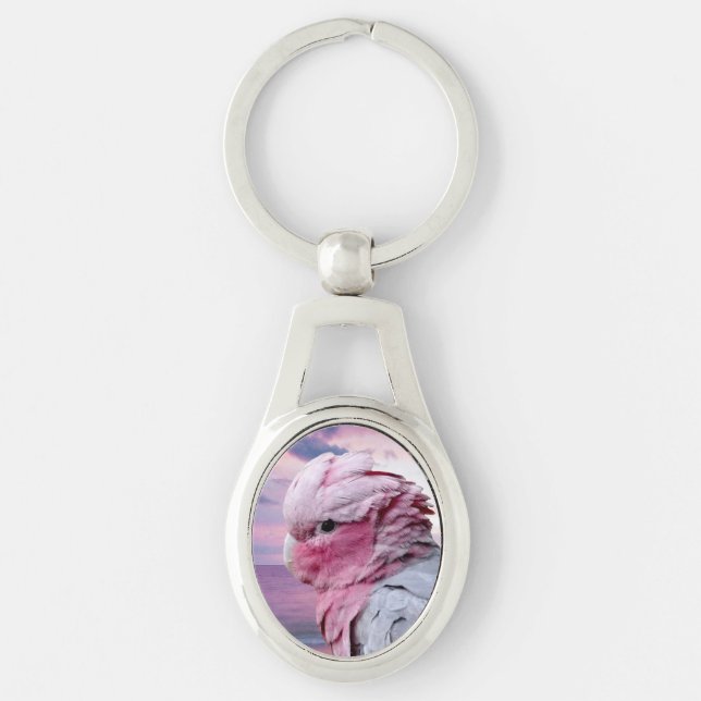 Porte-clés Cacatoès de Galah (Devant)
