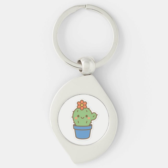 Porte-clés Cactus lunaires (Devant)