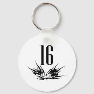 Porte-clés Cadeau cool 16e anniversaire