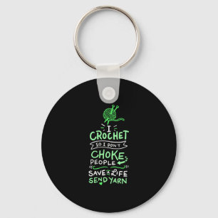 Porte-clés Cadeau Crochet Crocheter