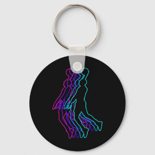 Porte-clés Cadeau De Basket Pour Coach Hommes Joueur De Balle