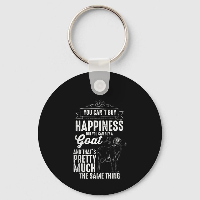 Porte-clés Cadeau de chèvre Lover (Recto)