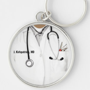 Porte-clés Cadeau de docteur personnalisé