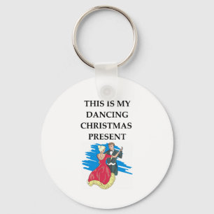 Porte-clés cadeau de Noël de danse
