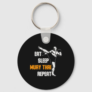 Porte-clés Cadeau de pratiquant d'arts martiaux de Muay Thai