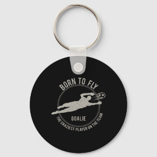 Porte-clés Cadeau drôle de gardien de but Gardien de football