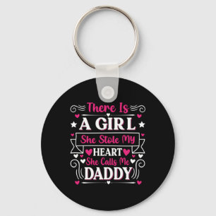 Porte-clés Cadeau fête des pères Une Fille M'Appelle Papa