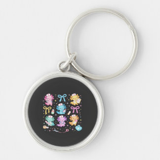 Porte-clés Cadeau mignon et kawaii d'infirmière axolotl pour 