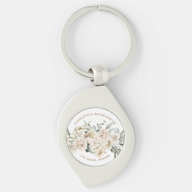 Porte-clés Cadeau personnalisé pour la fête de Bachelorette (Devant)