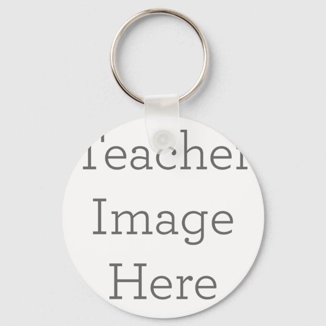 Porte-clés Cadeau Porte - clé enseignant personnalisé (Recto)